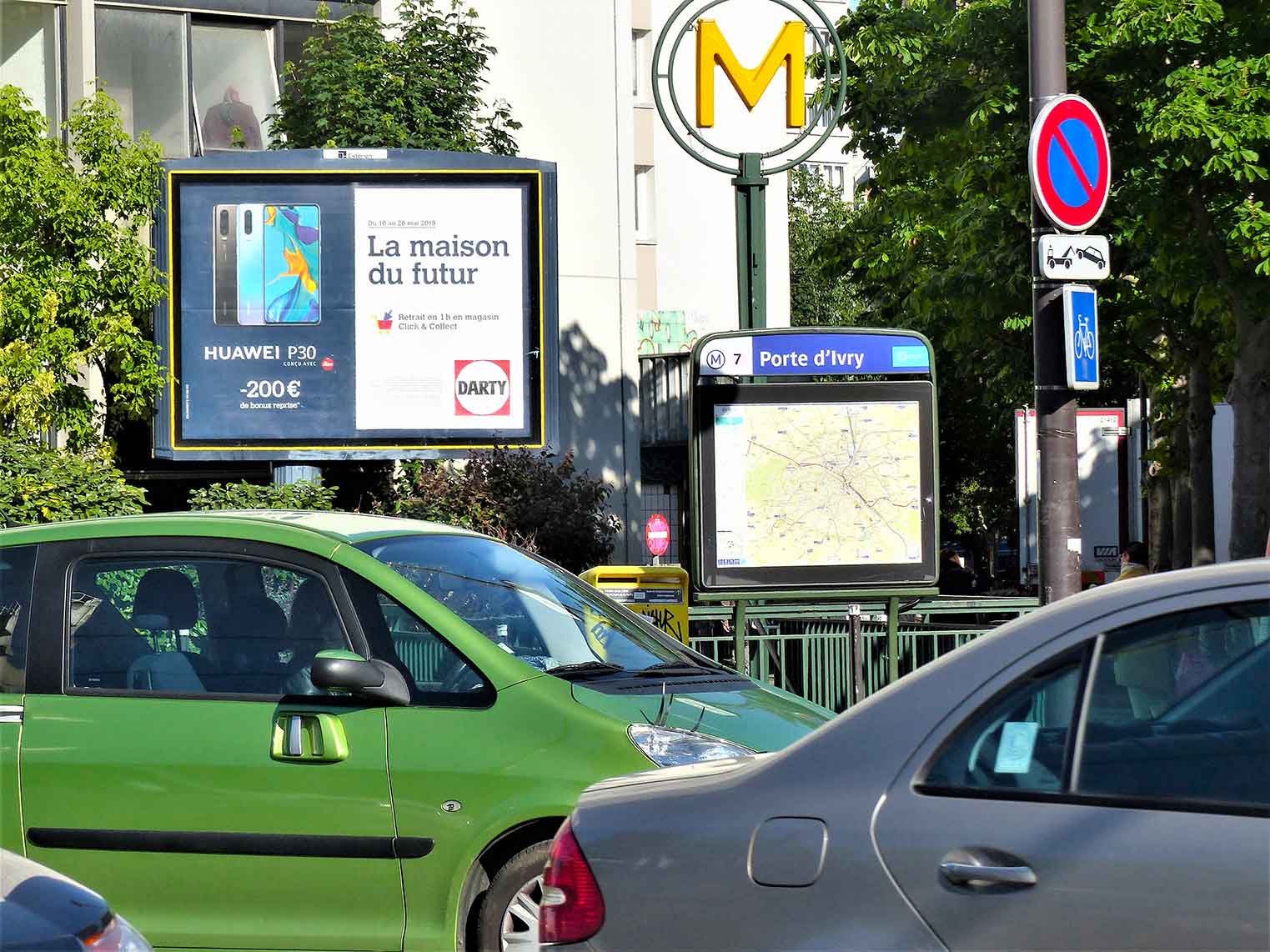 affichage publicitaire; Montpellier
